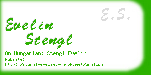 evelin stengl business card